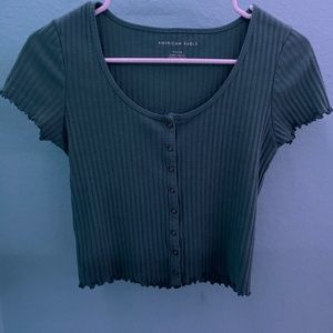 Green American Eagle Top